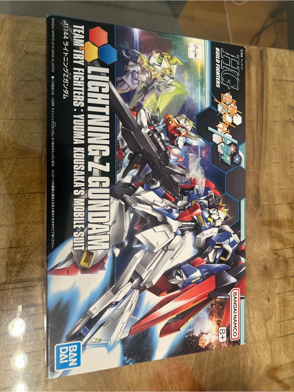 Bandai Hobby HGBF 1/144 Lightning Z Gundam model kit